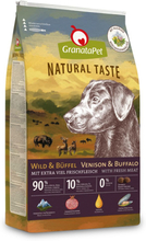 GranataPet Natural Taste Trockenfutter Wild & Büffel - 12 kg