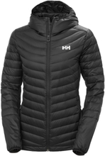 W Verglas Hood Down Hybrid Ins Sport Jackets Padded Jacket Black Helly Hansen