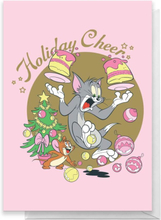 Tom And Jerry Holiday Cheers Greetings Card - Standard Card