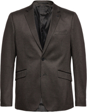 Kameron Blazer Suits & Blazers Blazers Single Breasted Blazers Brown Clean Cut Copenhagen