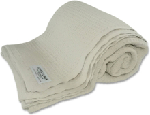 Lovely Cotton Blanket Home Textiles Cushions & Blankets Blankets & Throws Creme Lovely Linen*Betinget Tilbud