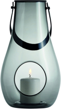 Dwl Lanterne H29 Home Decoration Candlesticks & Tealight Holders Grey Holmegaard