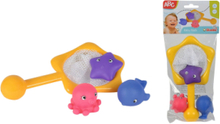 Abc - Bathtime Animals With Net Toys Bath & Water Toys Bath Toys Multi/mønstret ABC*Betinget Tilbud
