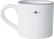 St Ware Mug Home Tableware Cups & Mugs Coffee Cups Hvit Lexington Home*Betinget Tilbud