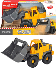 Volvo - On-Site Loader Toys Toy Cars & Vehicles Toy Vehicles Construction Cars Yellow Dickie Toys