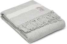 Hotel Wool Throw Home Textiles Cushions & Blankets Blankets & Throws Grey Lexington Home