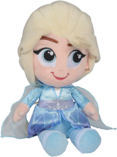 Disney Frozen 2, Elsa Kosedyr Toys Soft Toys Stuffed Toys Blå Frost*Betinget Tilbud