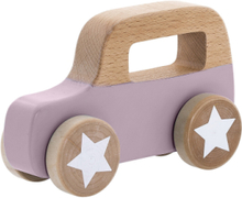 Mingo Legetøjsbil, Lilla, Bøg Toys Baby Toys Pull Along Toys Purple Bloomingville