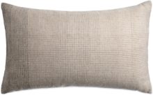 Horizon Cushion Cover Home Textiles Cushions & Blankets Cushion Covers Beige ELVANG*Betinget Tilbud