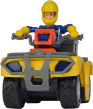 Brannmann Sam Firhjuling Mercury Toys Toy Cars & Vehicles Toy Vehicles Gul Brandmand Sam*Betinget Tilbud