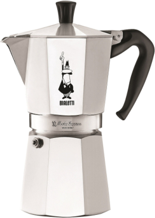 Moka Express 9 Tz Home Kitchen Kitchen Appliances Coffee Makers Moka Pots Silver Bialetti