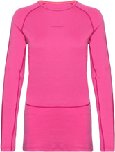 W Z Knit 260 Ls Crewe Tops Base Layer Tops Pink Icebreaker
