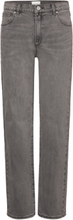 95 Mid Straight Brooklyn Bottoms Jeans Straight-regular Grey ABRAND