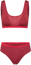 Underwear Gift Set Lingerie Bras & Tops Soft Bras Tank Top Bras Red Calvin Klein