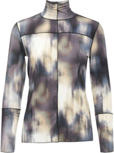 Kirikb Jersey Top Tops T-shirts & Tops Long-sleeved Grey Karen By Simonsen