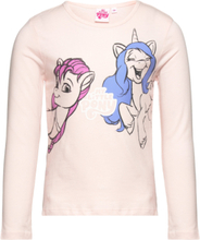 "T Shirt Tops T-shirts Long-sleeved T-Skjorte Pink My Little Pony"