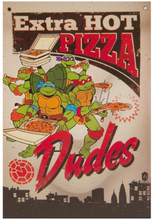 Teenage Mutant Ninja Turtles Pizza Dudes Väggbanner av tyg