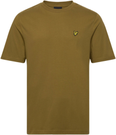 Slope Graphic Print T-Shirt Tops T-Kortærmet Skjorte Khaki Green Lyle & Scott