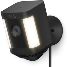 Ring Spotlight Cam Plus Plug-In Övervakningskamera Svart