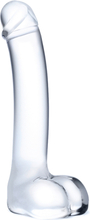 Gläs Realistic Curved G-Spot Glasdildo