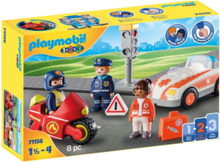 Playmobil 1.2.3 Hverdagens Helte - 71156 Toys Playmobil Toys Playmobil 1.2.3 Multi/patterned PLAYMOBIL