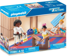 "Playmobil Gift Sets Karatetræning - 71186 Toys Playmobil Toys Playmobil Gift Sets Multi/patterned PLAYMOBIL"
