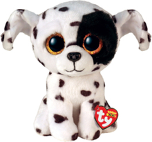 Luther - Spotted Dog Reg Toys Soft Toys Stuffed Animals Multi/patterned TY