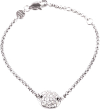 Beale Bracelet Ss/Crystal Accessories Jewellery Bracelets Chain Bracelets Sølv Dyrberg/Kern*Betinget Tilbud
