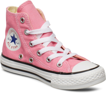 Yths C/T Allstar Hi Pink Shoes Sneakers Canva Sneakers Pink Converse