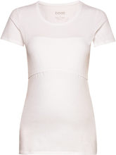 Classic S/S Top T-shirts & Tops Short-sleeved Hvit Boob*Betinget Tilbud