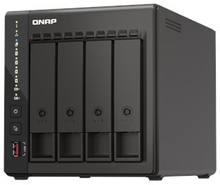 QNAP TS-453E-8G 4-bay desktop NAS, Intel Celeron J6412 4C 2.0GHz, burst 2.6GHz, onboard 8GB RAM, 2 x HDMI 1.4b, 2x M.2 2280 PCIe slots, 2x 2