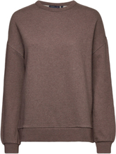 Celia Sweatshirt Sweat-shirt Genser Brun Lexington Clothing*Betinget Tilbud