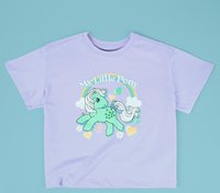 My Little Pony Minty Retro Women's Cropped T-Shirt - Lilac - XS - Lilac