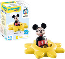 Playmobil 1.2.3 & Disney: Mickey's Spinning Sun With Rattle Feature - 71321 Toys Playmobil Toys Playmobil 1.2.3 & Disney Multi/mønstret PLAYMOBIL*Betinget Tilbud