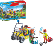 "Playmobil City Life Redningscaddy - 71204 Toys Playmobil Toys Playmobil City Life Multi/patterned PLAYMOBIL"