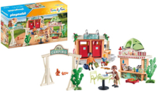 Playmobil Family Fun Campingplads - 71424 Toys Playmobil Toys Playmobil Family Fun Multi/patterned PLAYMOBIL