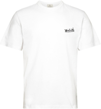 Photographic Tee T-shirts Short-sleeved Hvit WOOLRICH*Betinget Tilbud