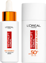 L'Oréal Paris Revitalift Clinical Revitalift Clinical 12% Vitamin C Serum + Revitalift Clinical Daily Moisturizing Fluid SPF50