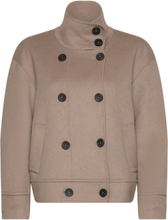 D6Wilder Coat Short Outerwear Coats Winter Coats Brown Dante6