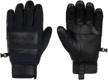 Squad Glove Accessories Gloves Finger Gloves Svart Quiksilver*Betinget Tilbud