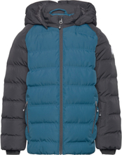 Ski Jacket - Quilt -Contrast Foret Jakke Blue Color Kids