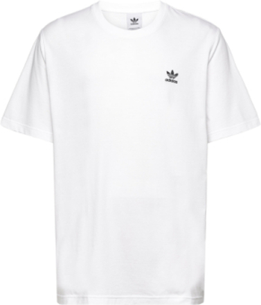 Essential Tee T-shirts Short-sleeved Hvit Adidas Originals*Betinget Tilbud