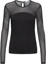 Dulce Tops T-shirts & Tops Long-sleeved Black Stylein