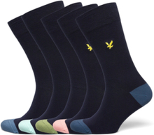 Graham Underwear Socks Regular Socks Marineblå Lyle & Scott*Betinget Tilbud