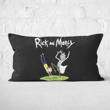 Rick And Morty Portal Rectangular Cushion - Soft Touch