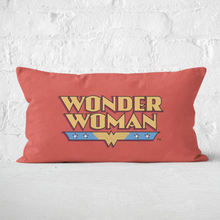 DC Cushions Retro Wonder Woman DC 30x50cm Rectangle Cushion Rectangular Cushion - Soft Touch