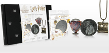 Harry Potter Gift Set - Hp Collectible Coin, Da Necklace, Gryffindor Pin & Coaster Set