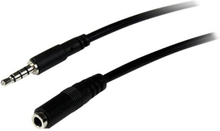 Startech 2m 3.5mm 4 Position Trrs Headset Extension Cable 2m Minitelefon 3,5 Mm 4-pæl Han Minitelefon 3,5 Mm 4-pæl Hun