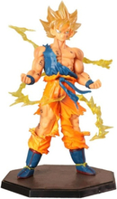 Anime Figur Dragon Ball Figurer Son Goku Super Saiyan Action Figurine Ornaments Collection
