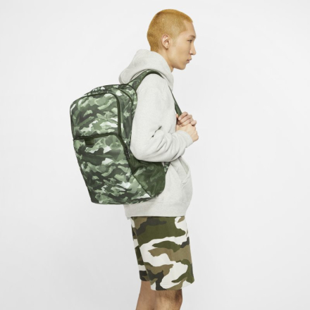 Nike Brasilia Printed Training Backpack (Extra Large) - White